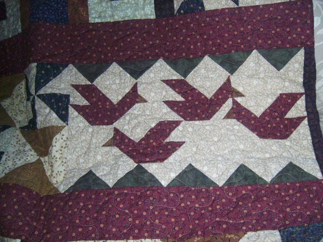 Christmas Village Quilt | Etsy