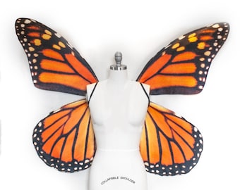 Large Monarch Butterfly Costume Wings - Butterfly Halloween Costume