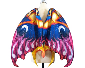 Comet Fairy Moth Costume Wings