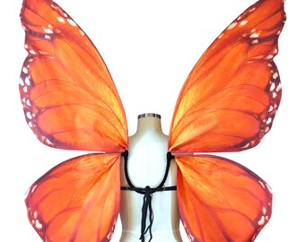 Flame-Inspired Fairy Wings for Fire Fairy Costume