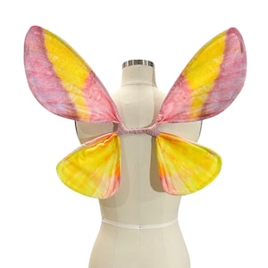 In Stock Small Rosy Maple Moth Costume Wings for Halloween