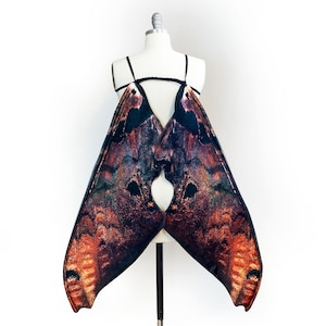 Woodland Velvet Moth Costume Wings or Fairy Wings