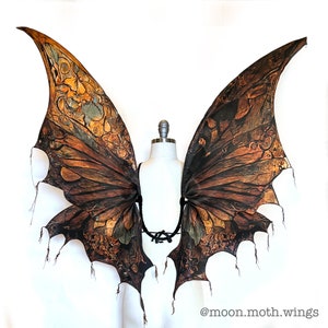 Large Steampunk Fairy Wings