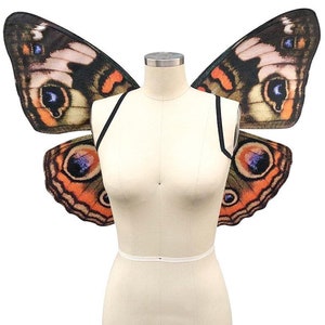 Woodland Buckeye Butterfly Costume Wings Costume for Renaissance ...