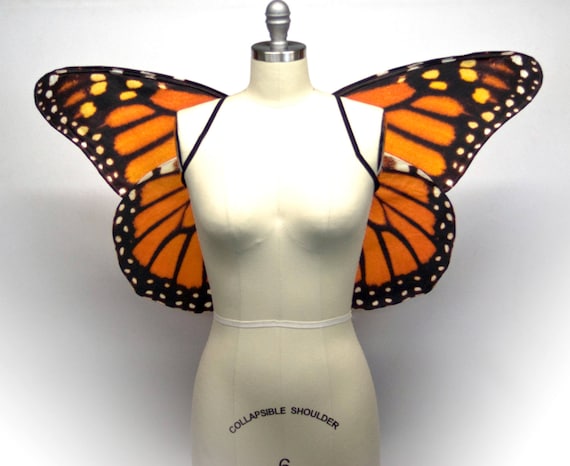 Monarch Butterfly Wings for Women Adult Fairy Costume