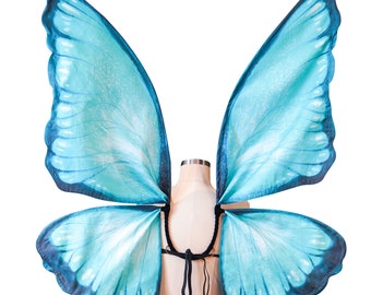 Ice-Inspired Fairy Wings for Fairy Costume Ice Blue