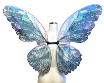 Opal-Inspired Fairy Wings for Fairy Costume Medium Size