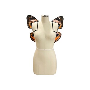 Small Buckeye Butterfly Costume Wings for Halloween image 2