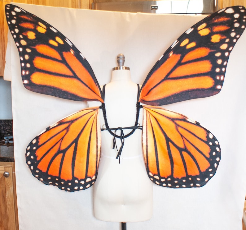 Large Monarch Butterfly Costume Wings Butterfly Halloween - Etsy