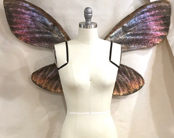Moth Fairy Costume Wings Medium Size