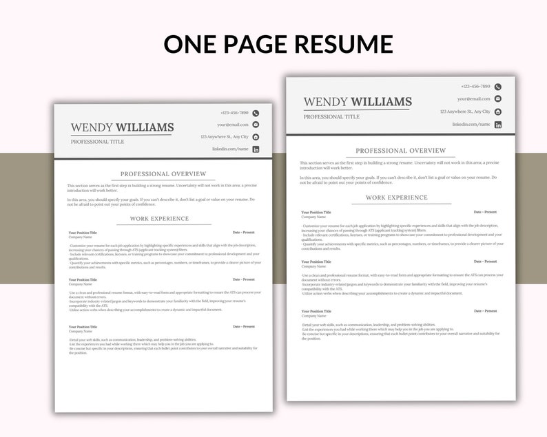 Clean Resume Template for Microsoft - Il 794xN.6134083350 Kzcw