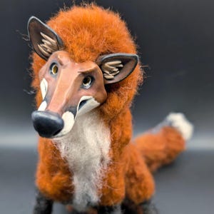 Jasper the Red Fox Art Doll