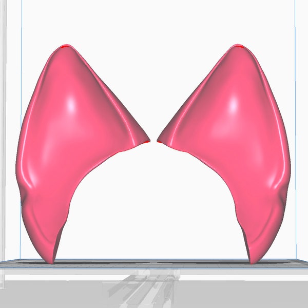 Kemono cat ears - STL file for 3D printing