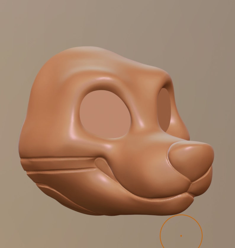Modello base canino Toony file STL per la stampa 3D immagine 5