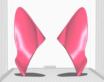 Fox ears - STL file for 3D printing