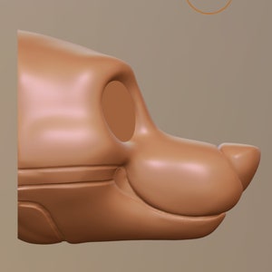 Modello base canino Toony file STL per la stampa 3D immagine 3