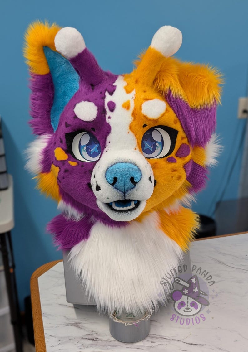 Taffy the Alien Puppy Mini Fursuit Partial - Etsy