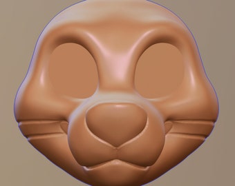 Toony canine base model - STL file for 3D printing