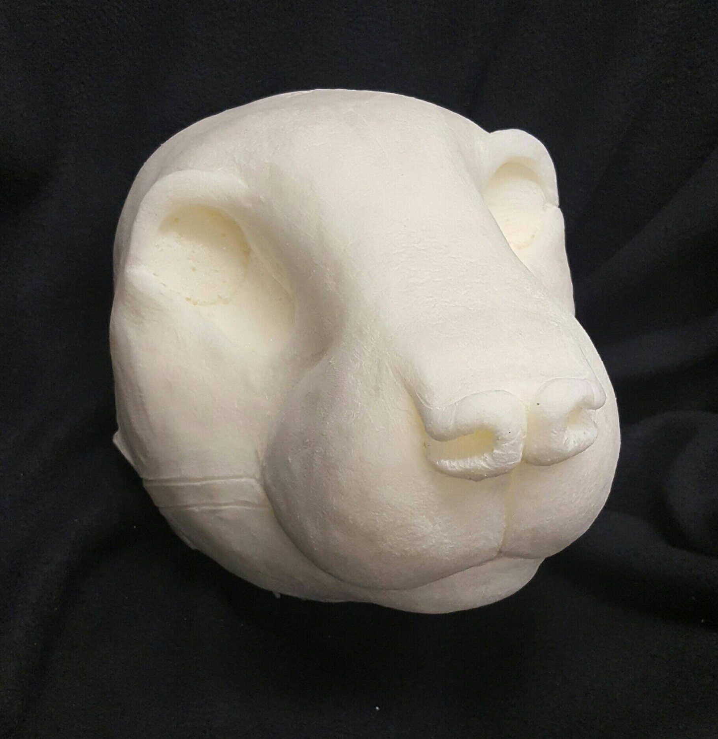 DIY expanding foam realistic rat mouse head mask base for Etsy