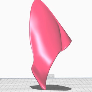 Fox ears STL file for 3D printing image 3