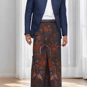 Sarung Batik Tawang Kusumo Collection Made from Quality Cotton Ideal for Adults Stylish and Classic,Batik Sarong,Traditional Batik