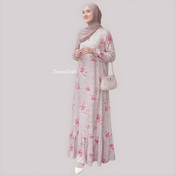 chinese dress ladies Basic Long Sleeve Maxi Dress