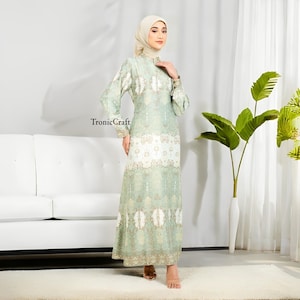 sage green muslim dress Sage Green prom inspo We're taking custom Orders For Eid! Dresses starting at $150! Dm for inquires. #hallofprom #modestpromdress #prom2025 #duvalprom #Muslimah #
