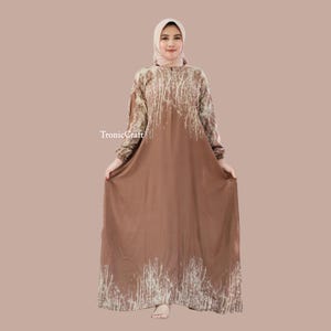 Rifina Shafa Dress in Elegant Rayon Premium Fabric Perfect for Any Occasion,Muslim Dress,Muslim Dress Wedding,Women Muslim Attire
