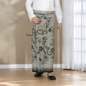 Galaran Rawanan Batik Sarung Affordable Batik Sarung for Men Perfect for Adults,Batik Sarong,Traditional Batik,Handmade Sarong,Batik Wrap