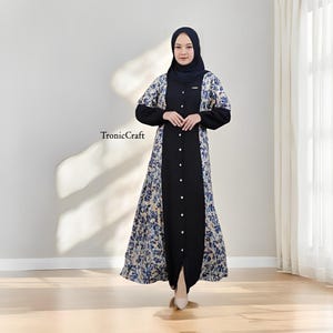 Daizy Dress Muslimah Gamis with Outer Suitable for Formal and Casual Events,Muslim Dress,Muslim Dress Wedding,Women Muslim Attire