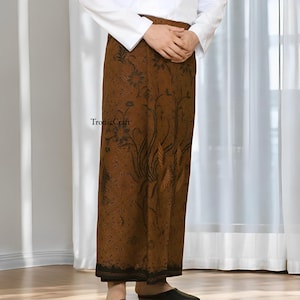 Batik Sarong Sidomukti Buket Elegant and Comfortable Adult Cotton,Batik Sarong,Traditional Batik,Handmade Sarong,Batik Wrap Skirt,Beach