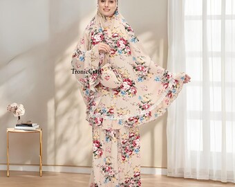 Shiva Brown Mukena Regular Adult Mukena Comfortable and Stylish,Mukena,Muslim Prayer Dress,Muslim Prayer Attire,Prayer Outfit,Muslim Prayer