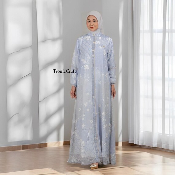 Aiza Gamis Dress Muslim Fashion for Formal and Casual Events,muslim Dress,muslim  Dress Wedding,women Muslim Attire,women Islamic Dress