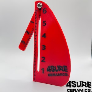 Measuring Rib Assist Pottery Tool