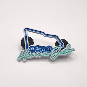 Hat Pins |  Dodgers Hat Pin | LA Hat Pin | Blue Heaven On Earth Pin | Los Angeles Pin