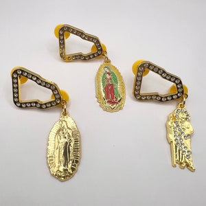 Hat Pins | Virgen De Guadalupe Hat Pin | San Judas Hat Pin