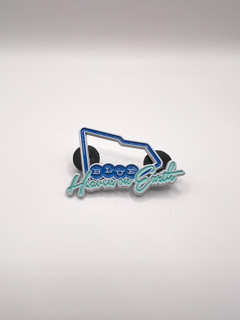Hat Pins |  Dodgers Hat Clip | LA Hat Clip | Blue Heaven On Earth Pin | Los Angeles Pin
