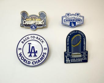 Hat Pins |  Dodgers Hat Pin | LA Hat Pin | Blue Heaven On Earth Pin | Los Angeles Pin