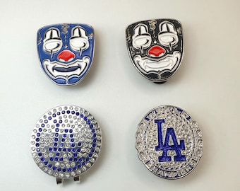 Hat Pins |  Dodgers Hat Pin | LA Hat Pin | Blue Heaven On Earth Pin | Los Angeles Pin