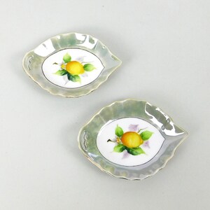 Noritake 'M' handbemalte Porzellan Süßigkeiten / Nuss Servierschalen - Made in Japan