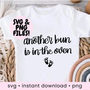 Lustige Schwangerschaft Ankündigung svg für Bodysuit design Überraschung für Eltern niedliche Schwangerschaft enthüllen lustige Baby Boy Bodys svg