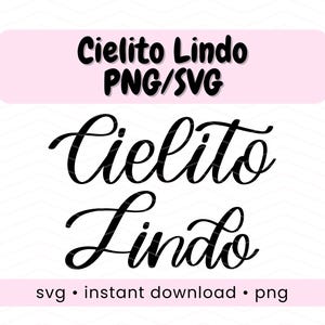 Cielito lindo svg baby shower spanish backdrop png cricut papel picado shower svg mexican theme shower Cielito Lindo arch digital svg file