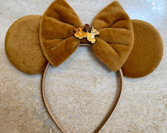 Lion King Mickey Ears Headband: Simba, Nala, Timon & Pumbaa