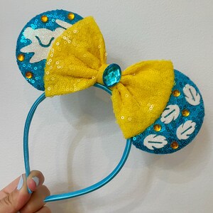 The Lion King inspired Mickey / Minnie Mouse ears headband. Disney headband. Simba Mouse ears. standard size. lightweight.