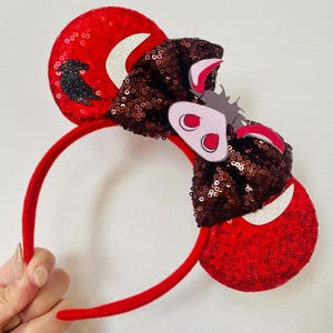Diadema con orejas de Minnie Mouse inspirada en El Rey León - Orejas de Timón y Pumba Disney