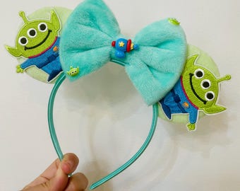 Cerchietto con orecchie da topo alieno di Toy Story, ispirato a Disney Pixar