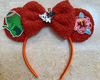 Moana Mouse Ears Headband, Disney Inspired, Hei Hei, Pua, Tefiti