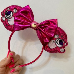 Tot Story LOTSO inspired Mickey / Minnie Mouse ears headband. Disney headband. Tpy story mouse ears. lightweight. standard size.
