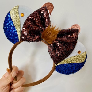 Beauty and the Beast ‘BEAST’ inspired Mickey / Minnie ears headband.