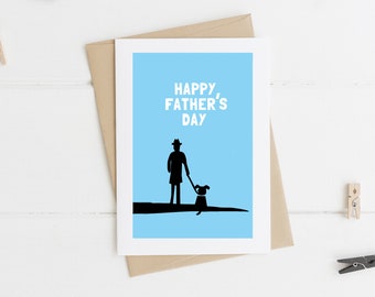 Happy Father's Day Card for Dog Lover